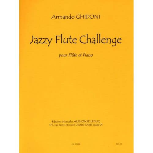 LEDUC GHIDONI ARMANDO - JAZZY FLUTE CHALLENGE - FLUTE & PIANO