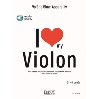 BIME-APPARAILLY VALERIE - I LOVE MY VIOLON 