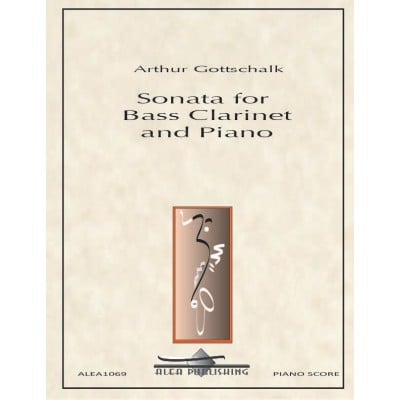 ALEA PUBLISHING GOTTSCHALK ARTHUR - SONATA FOR BASS CLARINET AND PIANO