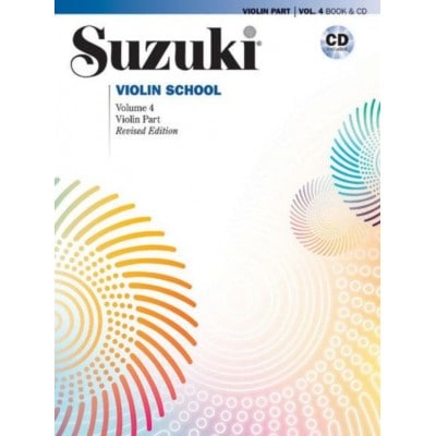 ALFRED PUBLISHING SUZUKI VIOLIN SCHOOL VOL.4 + CD