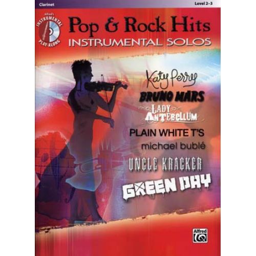  Pop & Rock Hits Instrumental Solos Clarinet + Cd