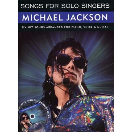 JACKSON MICHAEL - SONGS FOR SOLO SINGERS + CD - PVG