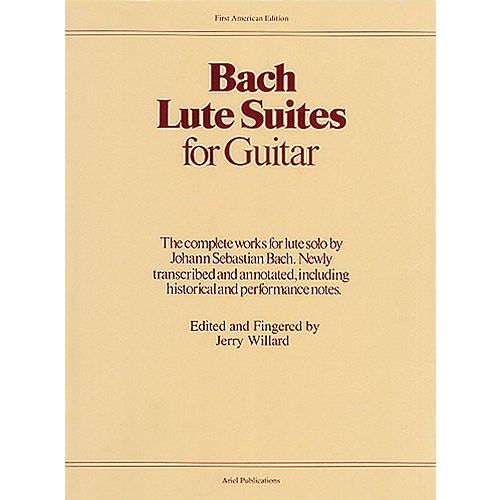  Bach Lute Suites For Guitar - Guitar