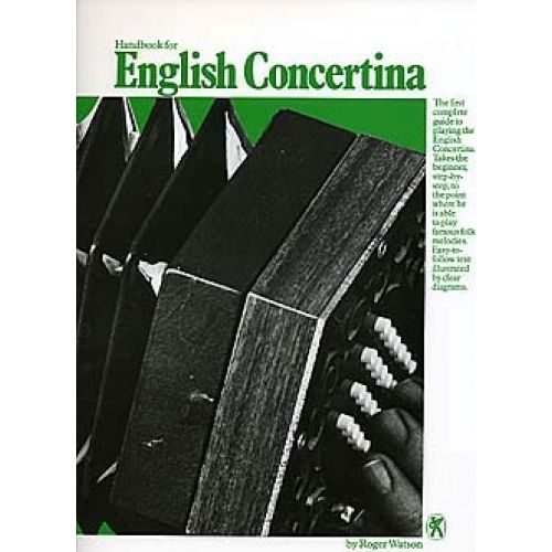 WATSON ROGER HANDBOOK FOR ENGLISH CONCERTINA CONC- CONCERTINA