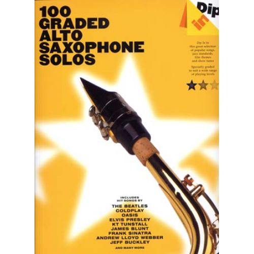 DIP IN 100 GRADED ALTO SAX SOLOS