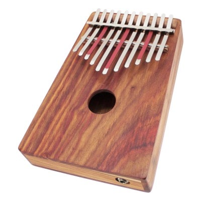 AMI HUGH TRACEY KALIMBA ALTO PENTATONIC 11 NOTES SUR BOITE + PICKUP