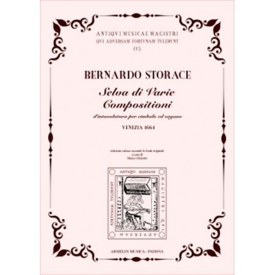  Storace Bernardo - Selva Di Varie Compositioni D