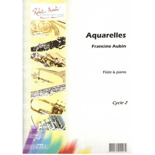 AUBIN F. - AQUARELLES