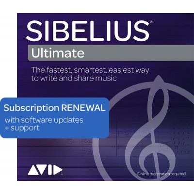 AVID SIBELIUS ULTIMATE 1-YEAR RENEWAL