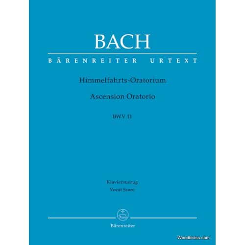  Bach J.s. - Ascension Oratorio Bwv 11 - Vocal Score