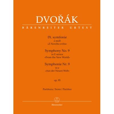 DVORAK A. - SYMPHONIE N°9 OP.95  SYMPHONIE DU NOUVEAU MONDE  - CONDUCTEUR 