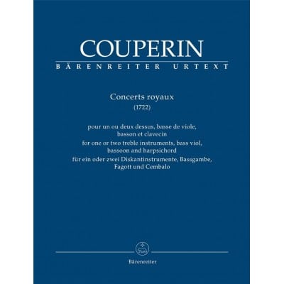 COUPERIN FRANCOIS - LES CONCERTS ROYAUX (1722)