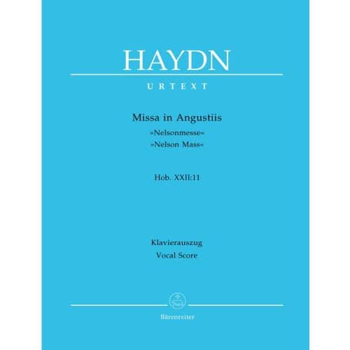  Haydn J. - Missa In Augustiis Nelson Mass Hob.xxii:11 - Reduction Chant, Piano