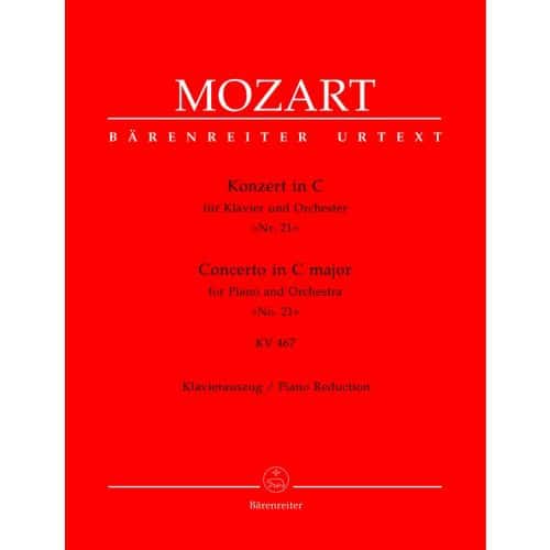  Mozart W.a. - Concerto N°21 En Do Majeur Pour Piano Et Orchestre Kv467 - Reduction Piano