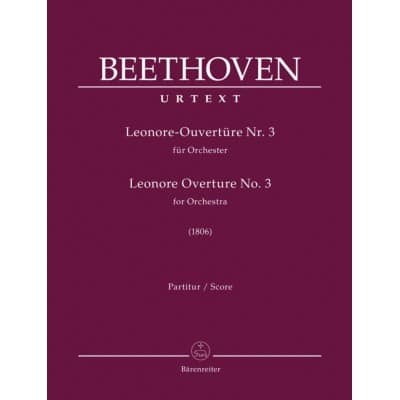 BEETHOVEN L.V. - LEONORE OUVERTURE N°3 - SCORE