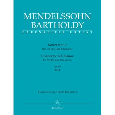  Mendelssohn F. - Concerto In E Minor Op.64 (1844) - Violon and Piano