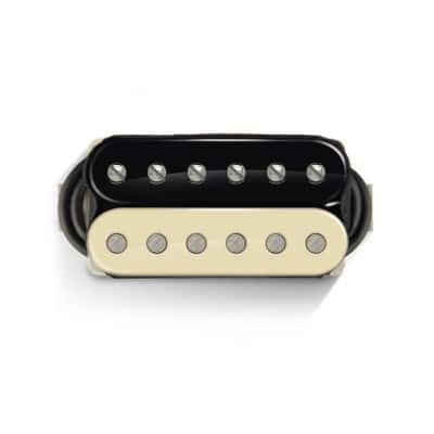 BARE KNUCKLE PICKUPS VHII 6 SET OPEN ZEBRA NICKEL SCREW