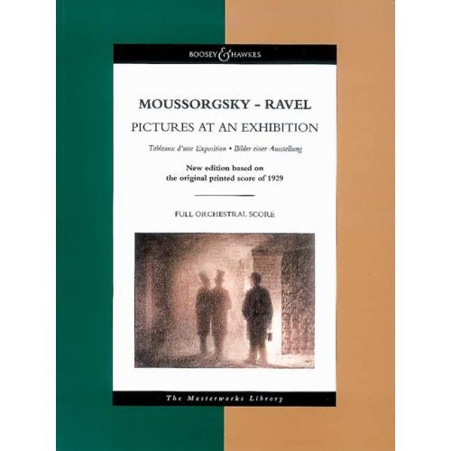 BOOSEY & HAWKES MUSSORGSKIJ MODEST (ARR.: RAVEL) - BILDER EINER AUSTELLUNG - CONDUCTEUR