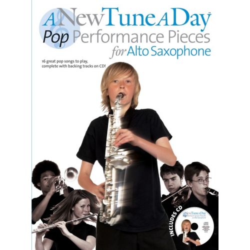 BOSWORTH A NEW TUNE A DAY POP PERFORMANCE PIECES - + CD - ALTO SAXOPHONE