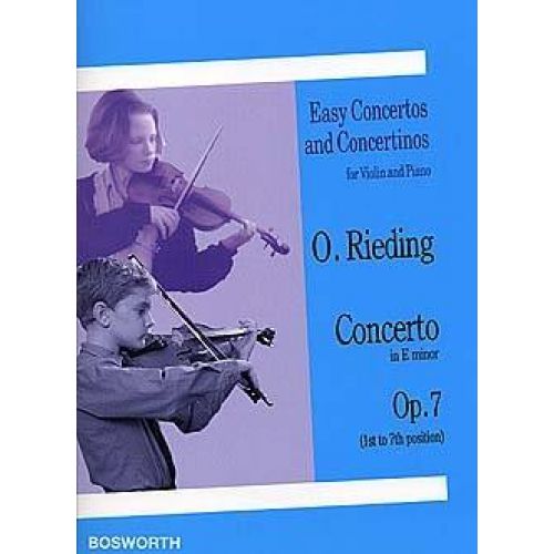  Rieding Oscar - Concerto Op.7 E-moll - Violon and Piano