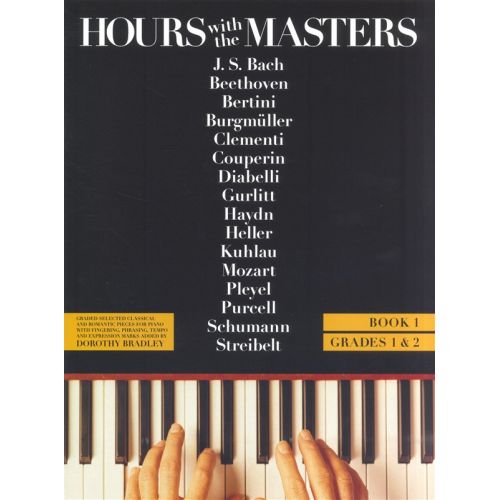  Hours With The Masters - Bk. 1 - Piano Solo