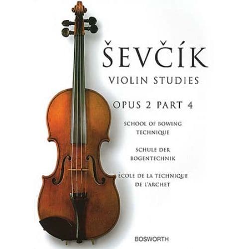 SEVCIK - ETUDES OP.2 PART 4 TECHNIQUE DE L'ARCHET - VIOLON