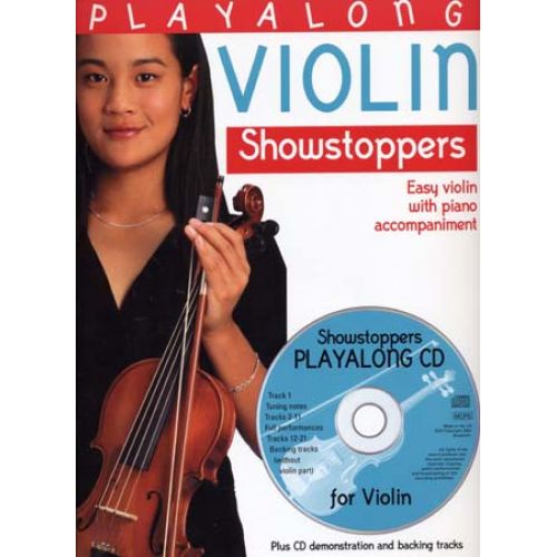  Playalong Showstoppers Violin + Cd - Violon