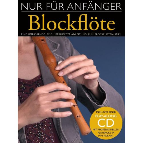 NUR FUER ANFAENGER BLOCKFLOETE + CD - RECORDER