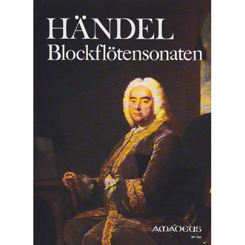 HAENDEL G.F. - BLOCKFLOTENSONATEN - FLUTE A BEC, BC