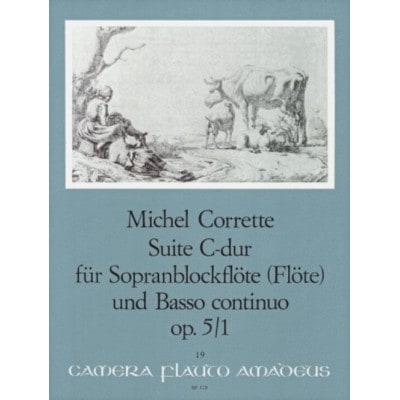  Corrette M. - Sonate C-dur Op. 5/1 - Flb Soprano Et Bc