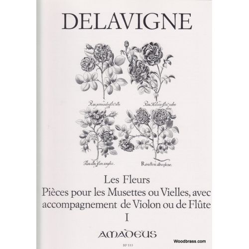 DELAVIGNE PH. - LES FLEURS VOL. 1 - 2 FLUTES A BEC