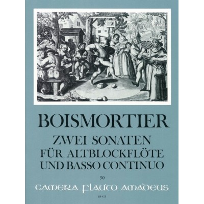 BOISMORTIER - 2 SONATES OP.27 - FLUTE A BEC and BC