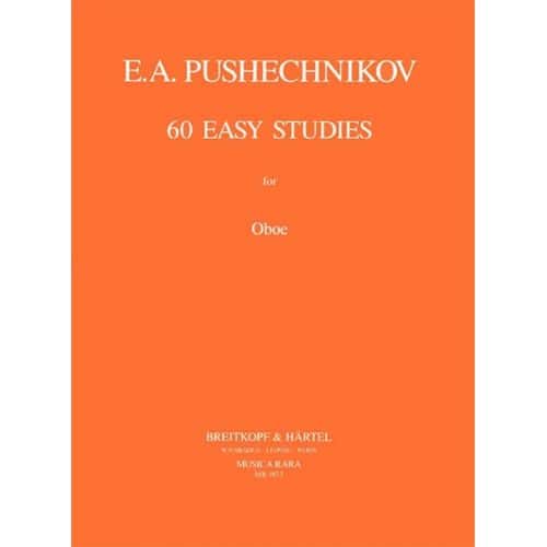  Pushechnikov I.f. - 60 Leichte Studien - Hautbois