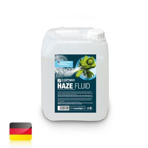 HAZE FLUID 5L - LIQUIDE POUR EFFET DE BROUILLARD POUR UNE FUME FINE ET LONGUE TENUE - SANS HUILE - 