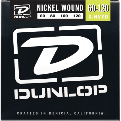 JIM DUNLOP DBN60120 NICKEL WOUND EXTRA HEAVY DROP 60-120