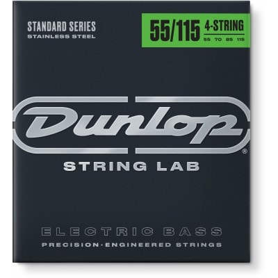 JIM DUNLOP DBS55115 STAINLESS STEEL TAPERED 55-115