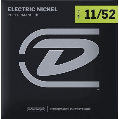 Dunlop Cordes Electriques Nickel Plated Steel Jeux Nickel Plated Steel 11-52