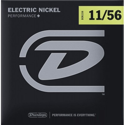 Dunlop Cordes Electriques Nickel Plated Steel Jeux Nickel Plated Steel 11-56