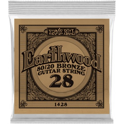 .028 EARTHWOOD 80/20 BRONZE ACOUSTIC GUITAR STRINGS