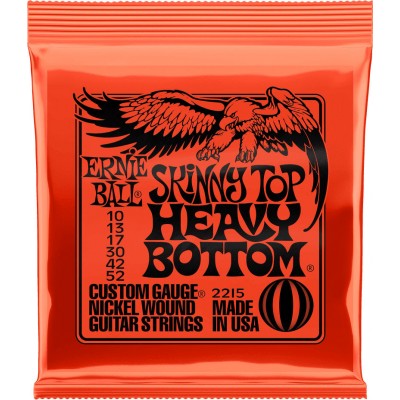 ERNIE BALL 2215 SKINNY TOP HEAVY BOTTOM 10-52