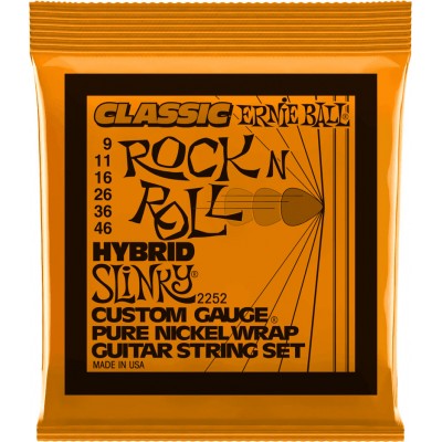 ERNIE BALL 2252 CLASSIC RNR HYBRID SLINKY 9-46