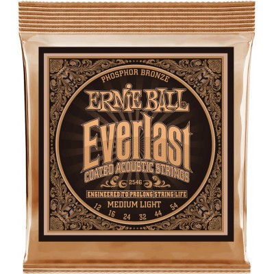 2546 EVERLAST PHOSPHOR BRONZE MEDIUM LIGHT 12-54