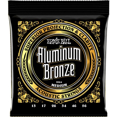 ERNIE BALL P02564 ALUMINUM BRONZE 13-56 MEDIUM