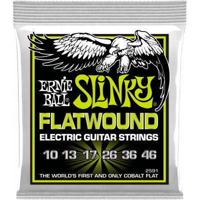 2591 FLATWOUND REGULAR SLINKY FLATWOUND 10 - 46