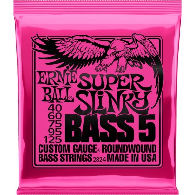 ERNIE BALL 2824 SUPER SLINKY 5C 40-125