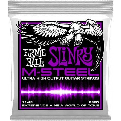 ERNIE BALL 2920 M-STEEL POWER SLINKY 11-48