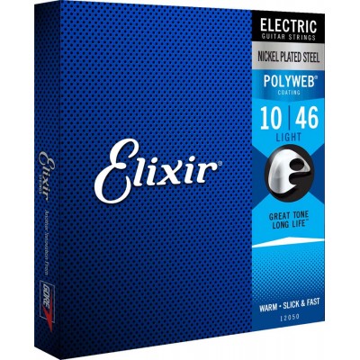 ELIXIR CORDES ELECTRIQUES POLYWEB JEUX LIGHT 010-046