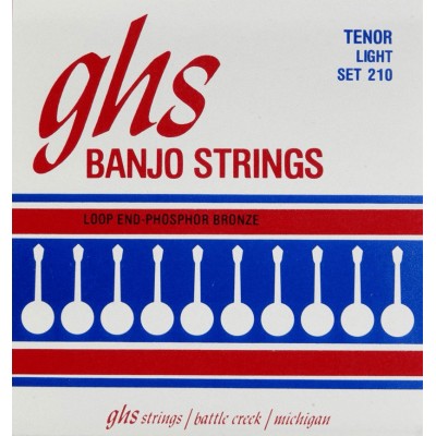 Ghs Banjo Stainless Steel Light 09-12-22-28