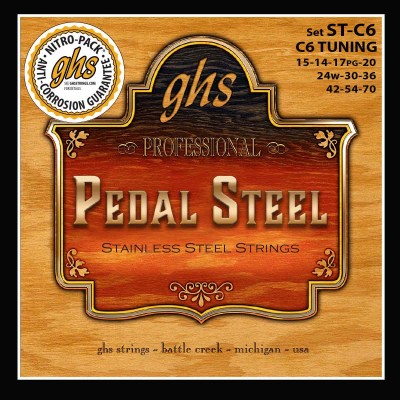 GHS PEDAL STEEL STAINLESS STEEL ST C6