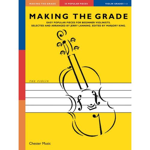 CHESTER MUSIC MAKING THE GRADE OMNIBUS EDITION - THE VIOLIN GRADES 1-3